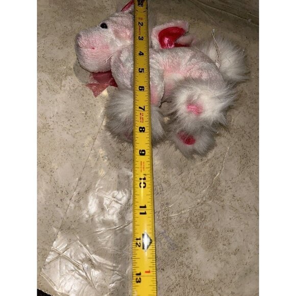 Dan Dee Pink Flying Horse Pegasus Unicorn Plush 7" Stuffed Animal With Bow - Picture 11 of 11